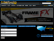 Tablet Screenshot of hellwigproducts.com